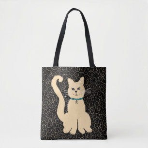 Tote Hey o bolsa bonito do desenhista do gatinho por