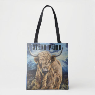 Tote Highland Bull bolsa