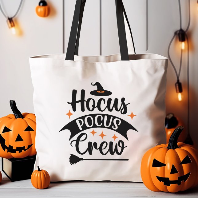 Tote Hocus Pocus Crew Trick-or-Treat Bolsa (Criador carregado)