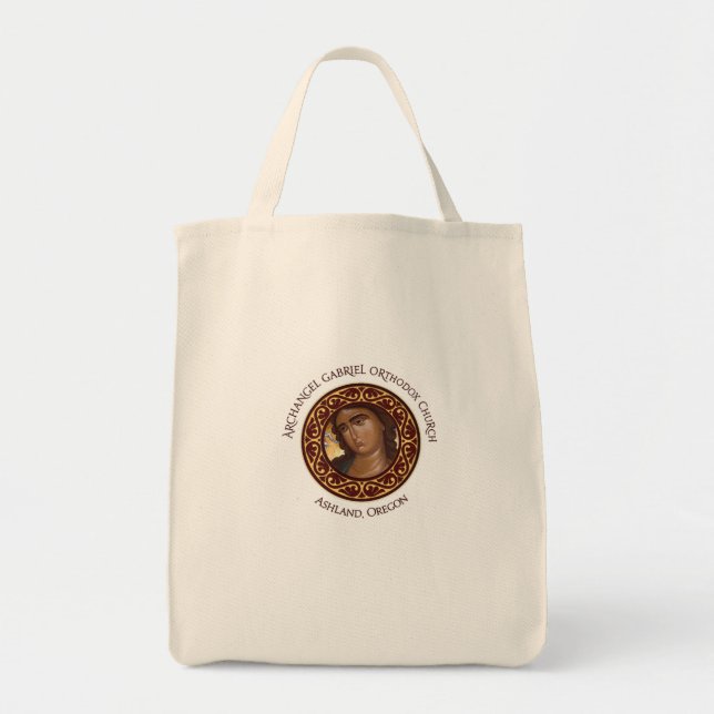 Tote Igreja ortodoxa de Gabriel do arcanjo - o bolsa da (Frente)