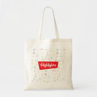 Tote Imagens ocultas com Bolsa de logotipo