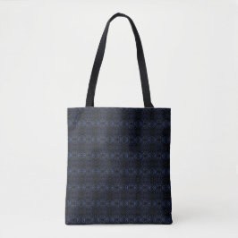 Tote Indigo Batik Correntes Bolsa Média