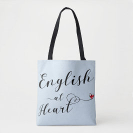 Tote Inglês na Heart Bolsa de compra, Inglaterra