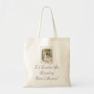 Tote IRBR Jane Austen! O bolsa do orçamento, 5 cores