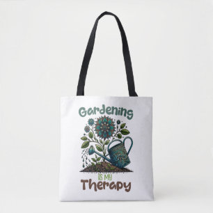 Tote Jardinagem é minha bolsa de terapia