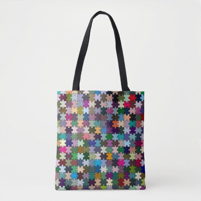 Tote Jigsee Allover Bolsa (Frente)