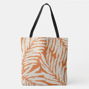 Tote Kahanu Garden Havaiano Palm deixa Bolsa de praia
