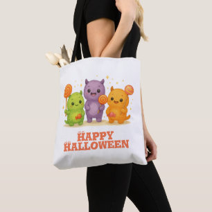 Tote Kawaii Monsters & Lollipops Bolsa Ba