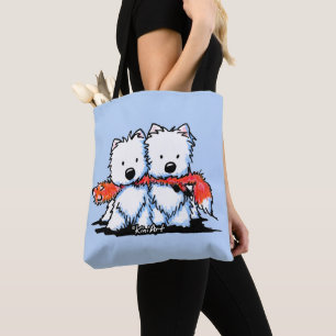Tote KiniArt Foxtrot o bolsa de Westies