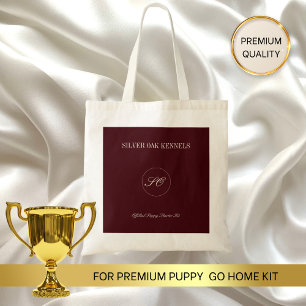 Tote Kit Oficial de Início para Cachorrinhos Bolsa Burg