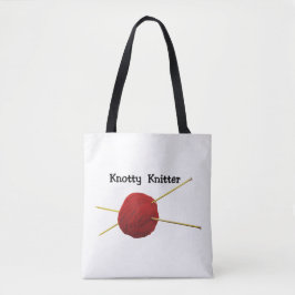 Tote Knotty Knitter Bolsa