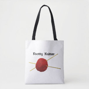Tote Knotty Knitter Bolsa