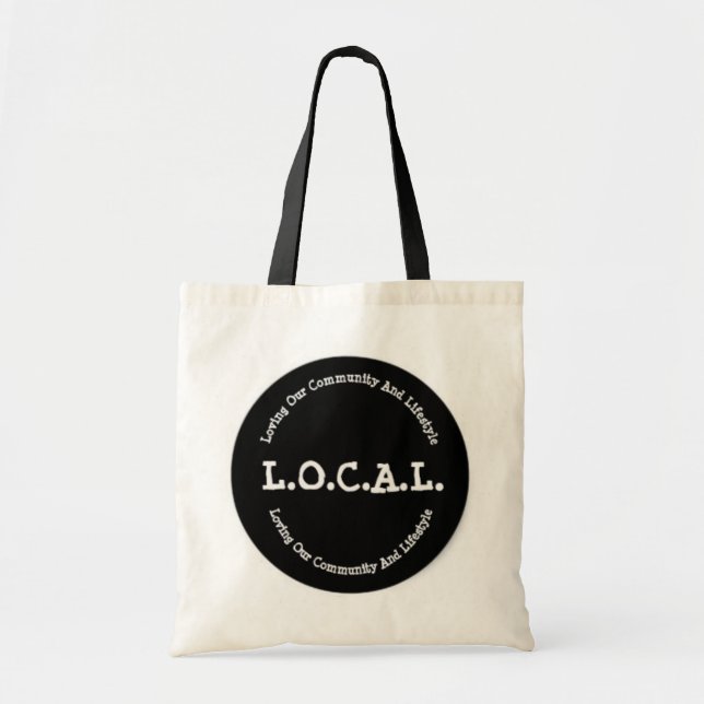 Tote L.O.C.A.L. O bolsa da compra (Frente)