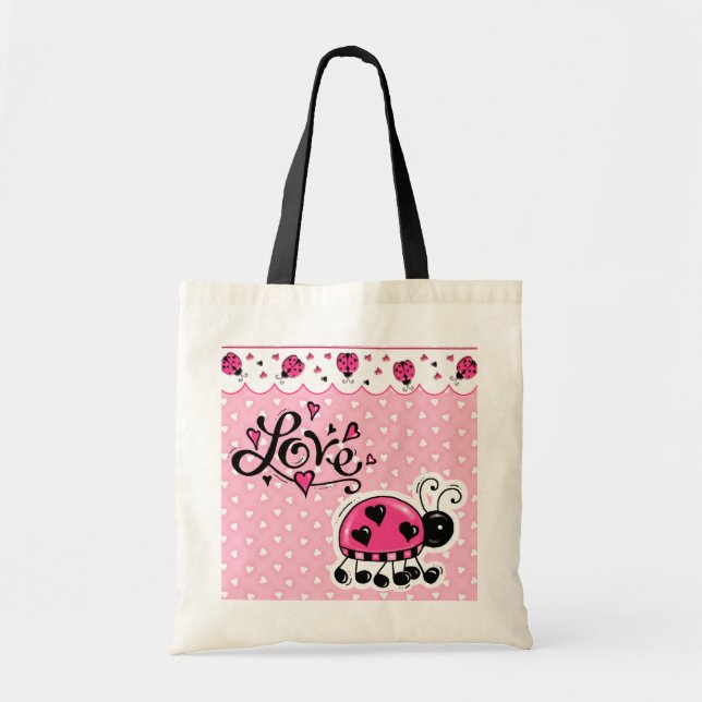 Tote Ladybug Love Bolsa - SRF (Frente)