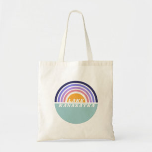Tote Lago Kanasatka Retro Rainbow Bolsa