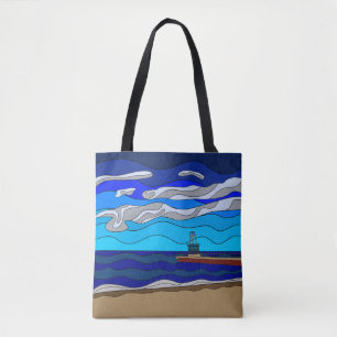Tote Lago Michigan - Bolsa