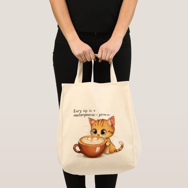 Tote Latte de Gato Puro bolsa (Frente (produto))