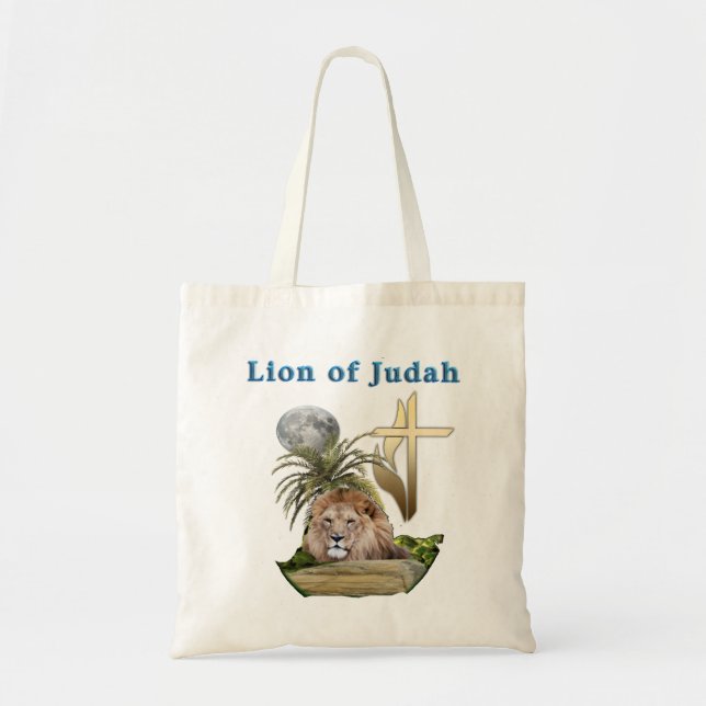 Tote Leão de Judah Bolsa (Frente)