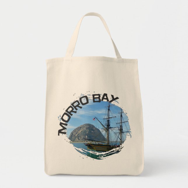 Tote Legal Bolsa de compra Morro Bay! (Frente)
