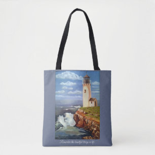 Tote Lembre-se do Bolsa do farol de coisas lindas