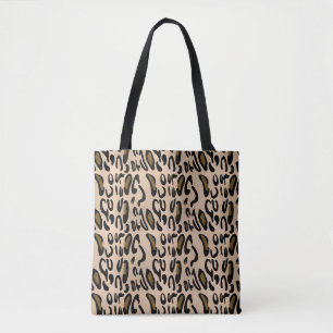 Tote Leopard Print Cheetah Patterna Bolsa de Compras
