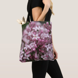 Tote Lilac Shoulder Bolsa de canvas