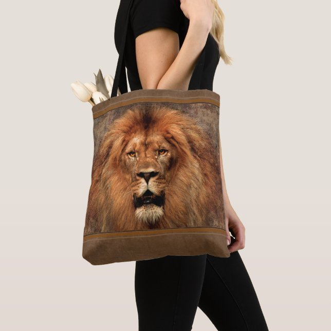 Tote Lion 🦁 Bolsa (Close Up)