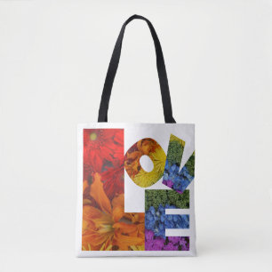 Tote Love Flowers Bolsa