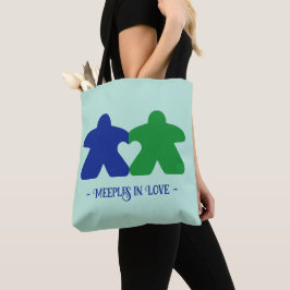 Tote Maçãs no Amor, Bolsa Azul e Verde