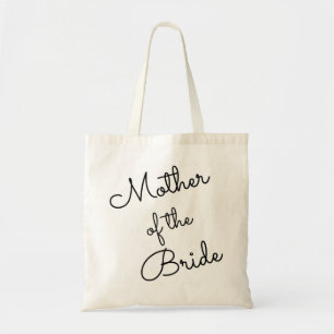 Tote Mãe do bolsa da noiva, Cursive