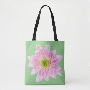 Tote Mãe rosa clara e feminina em um bolsa