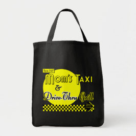 Tote Mães Taxi e Drive Thru Grill Say Bolsa