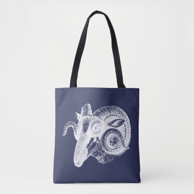 Tote Magnífico Bolsa Ram Sheep (Frente)