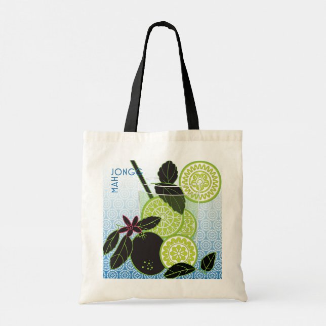 Tote Mah Jongg Limericks Bolsa (Verso)