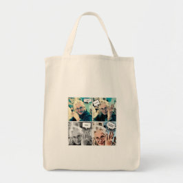 Tote Malka Collage Bolsa de Lona