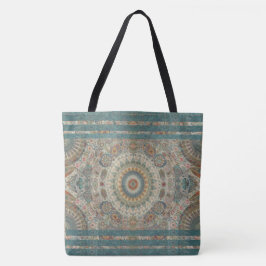 Tote Mandala Mosaico Grande Bolsa