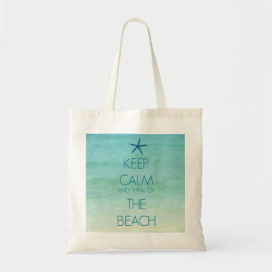 TOTE MANTENHA A CALMA E PENSE DA BOLSA DE PRAIA