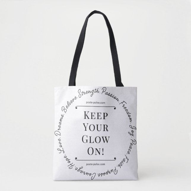 Tote Mantenha O Seu Brilho. BOLSA II (Frente)