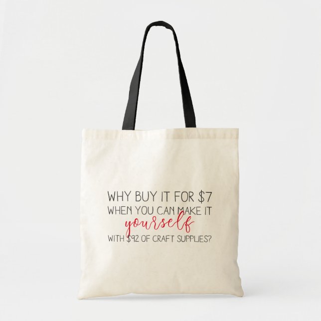 Tote Mantenha ou design seu próprio Bolsa de orçamento (Frente)