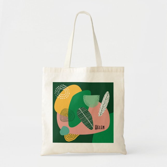 Tote Meio século Modern No 1 - Saco de Compras Bolsa (Frente)