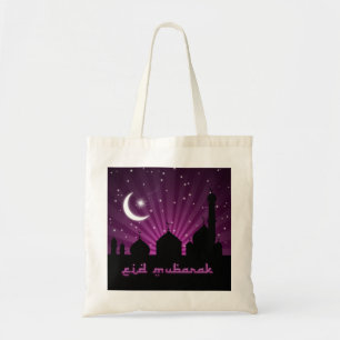 Tote Mesquita Eid Noite Púrpura - Bolsa de Orçamento