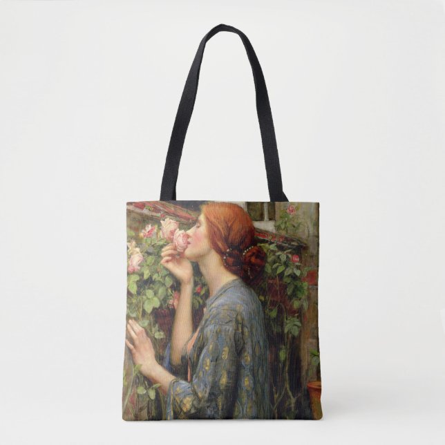 Tote Meu bolsa cor-de-rosa doce (Frente)