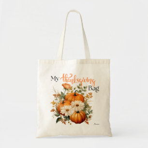 Tote Minha bolsa de Ação de Graças