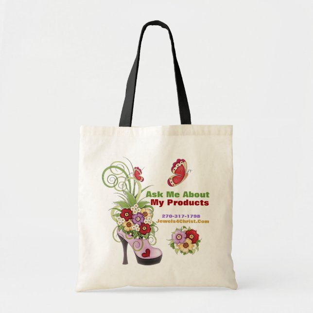 Tote Minha bolsa de publicidade (Frente)