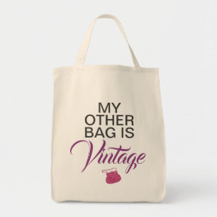 Tote Minha outra bolsa é Bolsa da Vintage Fashion Guild