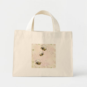 Tote Mini Abelhas do País Bonito Bolsa