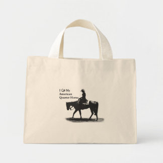 Tote Mini Ame o meu quarto cavalo bolsa