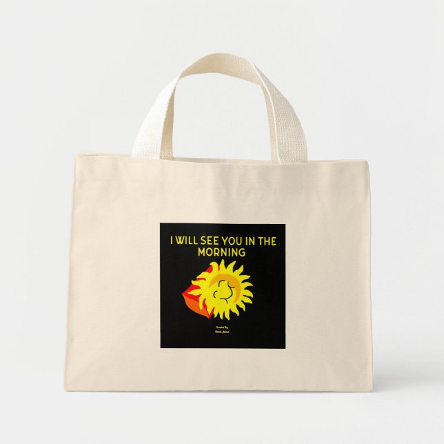 Tote Mini Boa Noite Sol Pequeno Bolsa (Frente)