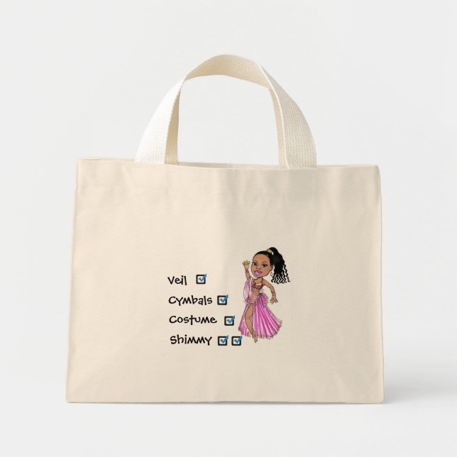 Tote Mini Bolsa Bellydancer (Frente)