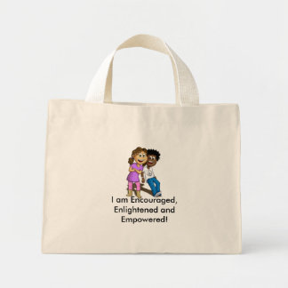Tote Mini Bolsa de canvas